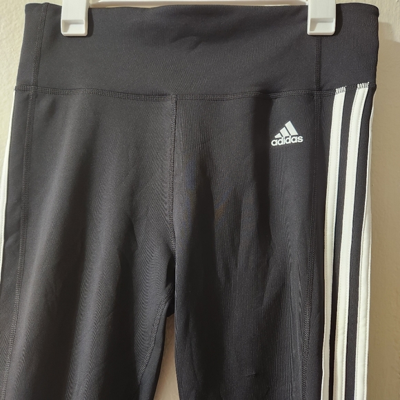 Adidas climalite cropped leggings. Size large. - Picture 2 of 7